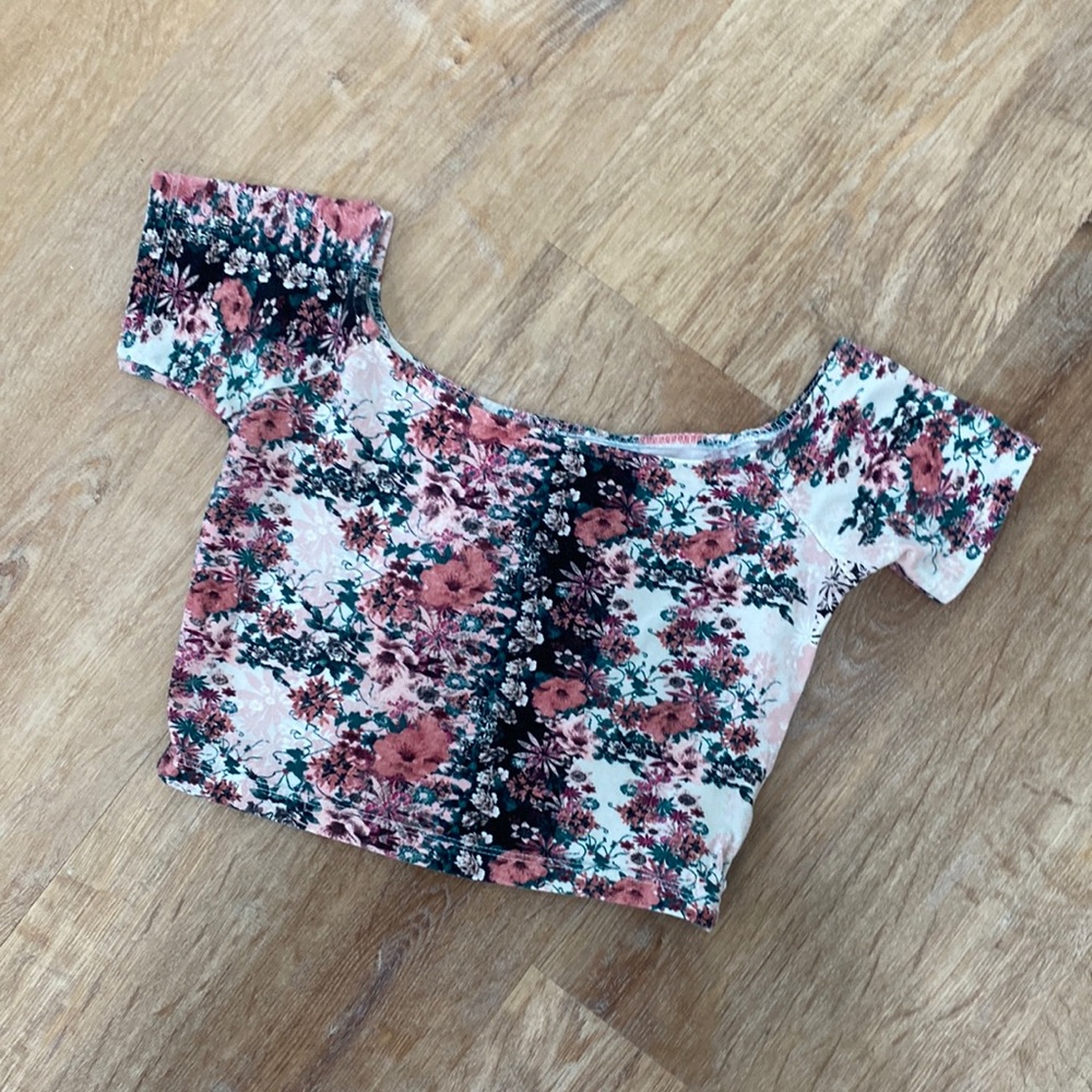 Floral Crop Top